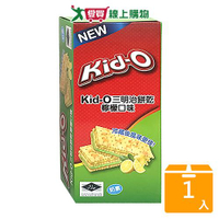 KID-O三明治餅乾 檸檬口味170G【愛買】