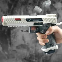 Metal UDL 2011 Shell Ejection Toy Pistol Soft Bullet Removable Toy Gun Airsoft Weapon For Adult Boys Birthday Gifts