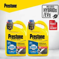 Prestone COR-GUARD 50/50 Asian BLUE Air Radiator Mobil x2