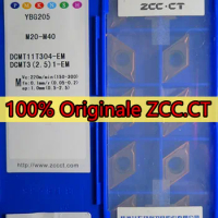 DCMT070204-EM DCMT070208-EM DCMT11T304-EM DCMT11T308-EM YBG205 100% original ZCC.CT carbide insert Process stainless steel