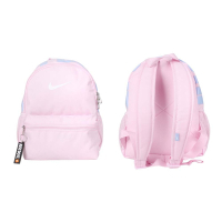 NIKE JUST DO IT 小型後背包-兒童包 雙肩包 旅行包 DR6091-663 粉紅粉藍白