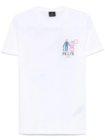 เสื้อยืดผู้ชาย รุ่น M2R-010R-NP4809-01 Mens Slim Fit T Shirt P5 Ltd Bike สี White