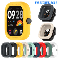 Smart Watch Protective Cover for Redmi watch 4 Silicone Case Protector Sleeve for Xiaomi Redmi watch 4 Bumper Protector Frame