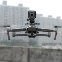 適用于dji大疆御MAVIC 2 pro多功能支架減震轉接座拓展相機Gopro