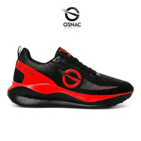 OSNAC Climazenix Hitam Tosca Sepatu Running Lari Joging Voli Olahraga Pria Wanita Upper Mesh Double 