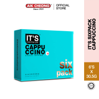 AIK CHEONG IT’S SIX PACK Cappuccino Choco Topping 6's 213g