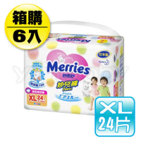 妙而舒 Merries 妙兒褲 XL (24片x6包)