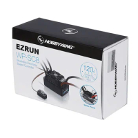 Hobbywing EZRUN WP SC8 120A Waterproof Brushless ESC Speed Controller 2-4S Lipo Fit 3660 3674 Motor For 1/10 1/8 RC Car