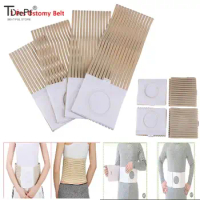 1pcs Ostomy Belt Waist Brace Prevent Wear Abdominal Belt 4 Sizes Unisex Hernia Support Binder Stoma Strap Ostomy Belt Brace