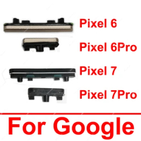 For Google Pixel 6 7 Pro 6pro 7pro On OFF Power Volume Side Keys Volume Power Buttons Repair Parts