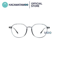 KACAMATAMOO Frame Kacamata Unisex POLYGON OV 1404 | Ringan & Minimalis Abu