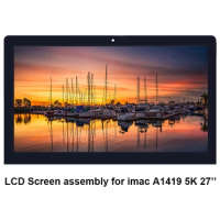Retina A1419 27" 5K 2014 2015 IPS LCD Screen Display LM270QQ1 SD A2