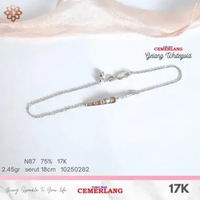 GELANG EMAS 75 17K 18CM 2.45 10250282