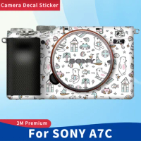 For SONY A7C Anti-Scratch Camera Sticker Protective Film Body Protector Skin SONY ILCE-7C ILCE-A7C