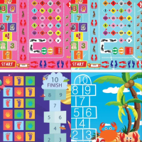 Playmat anak/sensory path murah /mainan edukasi anak/karpet bermain