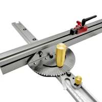 Aluminium Profile Fence and Woodworking T-Slot Sliding Bracket Connector,Router /Saw Table Miter Gauge T-Slot Miter Track Jig