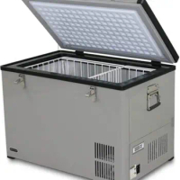 Whynter FM-65G 65 Quart Portable Refrigerator and Deep, AC 110V/ DC 12V, Real Chest Freezer for Car, Home, Camping
