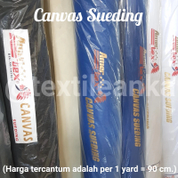 Kain Canvas Sueding Kanvas Sueding Canvas 101 Kanvas 101 (Bahan Topi)