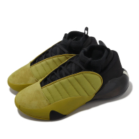 【adidas 愛迪達】籃球鞋 Harden Vol. 7 男鞋 黑 黃 橄欖黃 內靴 哈登 七代 運動鞋 愛迪達(IF1138)