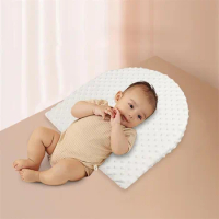 Bassinet Baby Wedge Pillow Anti Reflux Memory Foam Pillow Milk Anti-spit Flat Head Prevention Nursing Pillow