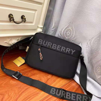 BURBERRY巴寶莉郵差包 信使包 單肩斜挎包 男包 商務休閒男背包 側背斜背肩背包 相機包