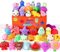 30 Pack Squishy Toys Kawaii Squishies Party Favors for Kids 4-8 8-12 Treasure Toys for Classroom Bir