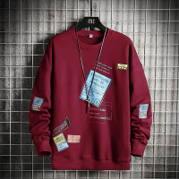 COD-baju lengan panjang size M|L,XL,XXL kaos distro baju terlaris atasan pria baju keren marten Fit 