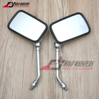 2X10mm Chrome Street Side View Rearview Mirrors For Honda CB400 SF CB750 CB1000 CB1300 CB-1 VTEC VT250 CB250 Hornet JADE 250