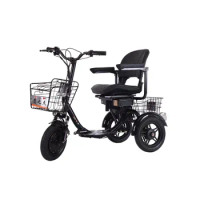 Electric Tricycle Adult Folding Mobility Electric Trike Outdoor Cycling Elderly Electric Mobility Scooter
