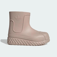 【adidas 愛迪達】AdiFom Superstar Boot W 女 雨鞋 雨靴 防水 厚底 休閒 奶茶(ID4280)