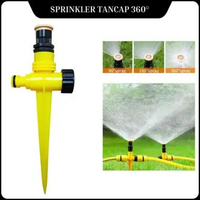 Sprinkler Tancap Siram Taman Rumput 360 Derajat Penyiram Taman Otomatis Efektif Hemat Air