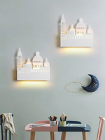 臥室床頭燈浪漫溫馨兒童房led壁燈輕奢創意背景墻壁燈新款