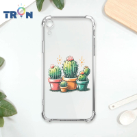 TRON IPhone XR 小花太陽仙人掌 四角防摔 軟殼 手機殼