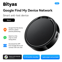 Bityas GPS kucing Smart Anti-Lost Locator Bluetooth Locator Pelacak Pemosisian Global Tahan Air, Pen