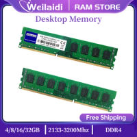 DDR4 4GB 8GB 16GB 32GB 2133MHz 2400MHz 2666MHz 3200MHz 288PIN PC4 1.2V Desktop Dimm Memoria Ram Ddr4 Universal Memory Ram