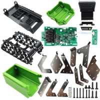 20*18650 Li-ion Battery Plastic Case Charging Protection Circuit Board PCB For Greenworks 40V Lawn Mower Cropper Grass Cutter