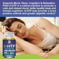 Beworths Kapsul 5-HTP 200mg Dengan Glisin, Taurin
