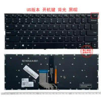 New for Lenovo IdeaPad 320S-13 320S-13IKB 720S-14IKB Black US Keyboard Backlit black frame
