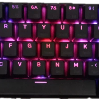 60% size mechanical keyboard with RGB Cherry red switch Bluetooth