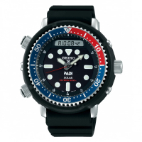 【SEIKO 精工】PROSPEX PADI太陽能雙顯潛水腕錶(H851-00A0B/SNJ027P1)