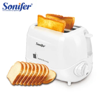 2 Slices Toaster Automatic Fast Heating Bread Toaster Household Breakfast Maker Bread Machine Sonifer
