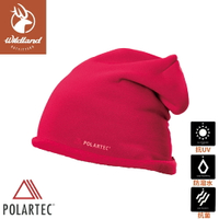 【Wildland 荒野 中性 Polartec PSP 彈性保暖帽《玫瑰紅》】P2025/針織帽/毛帽/登山滑雪/休閒帽