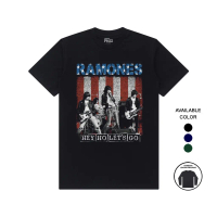 KAOS BAND RAMONES | KAOS RAMONES KAOS BAND ROCK Combed  Distro Custom
