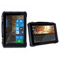 Windows 10 Rugged Waterproof Shockproof R With 2D Scanner NFC GSM/4G 10 inch Industrial Tablet Panel PC