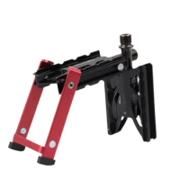 Mountain bike foldable foot support Bicycle Palin unilateral parking rack pedal accessories