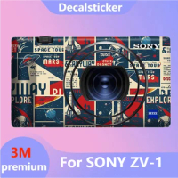 For SONY ZV-1 Camera Sticker Protective Skin Decal Vinyl Wrap Film Anti-Scratch Protector Coat ZV1