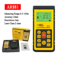 0.3~100 Meter Laser Range Finder Laser Distance Meter Smart Sensor AR881