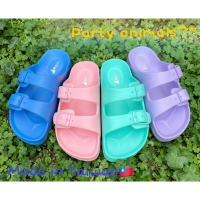 🎊 Party Animals 🎊 MONZU 兒童 輕量拖鞋 勃肯拖鞋 防水拖鞋 扣環式 可調整 台灣製造