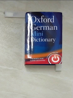 【書寶二手書T9／語言學習_LDU】Oxford German Mini Dictionary_Oxford Languages