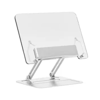 Book Stand Foldable Adjustable Book Stand Laptop Stand Super Load-Bearing Cookbook Stand Book Stand Hands Free For Books